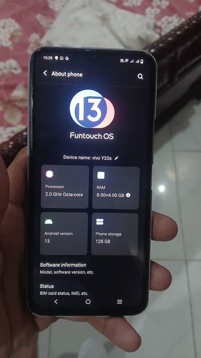 vivo y33s 8/128