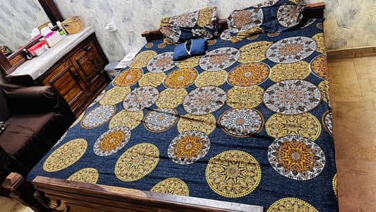 King Size Bed for Sale only 48k only serious buyer