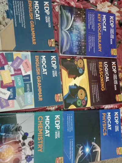 KIPS MDCAT 2025 Preparation Books  - Set of 6 and 1 gift