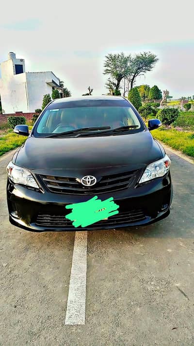 Toyota Corolla Xli convert to GLI face uplift 2014
