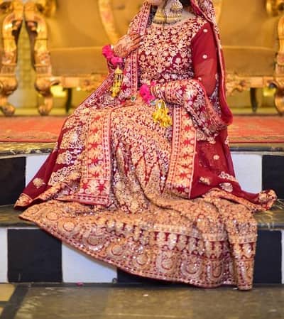 bridal dress by erum khan