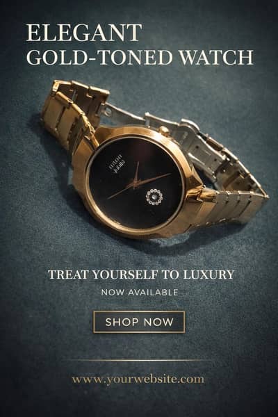 Rado golden watch  date working  original