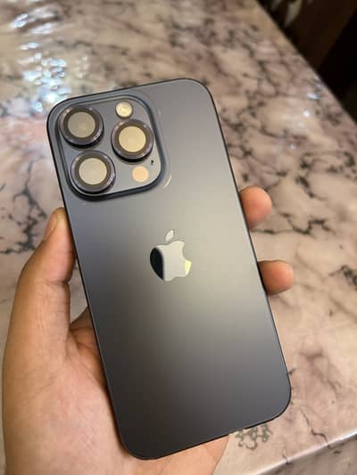 iPhone 15 Pro Blue Titanium 128GB JV | 90% Battery | 10/10 Condition