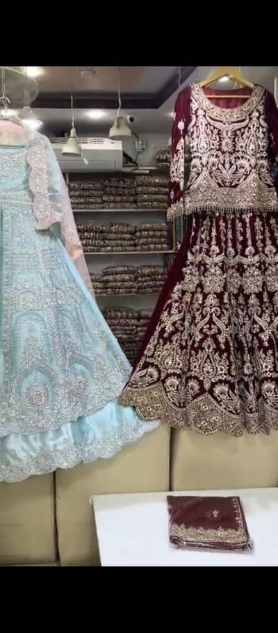 Wedding dress for baraat   new in condition