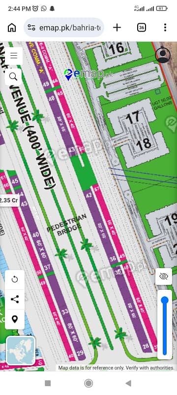 5 Marla Commercial Plot For Sale - Jinnah Avenue Side A