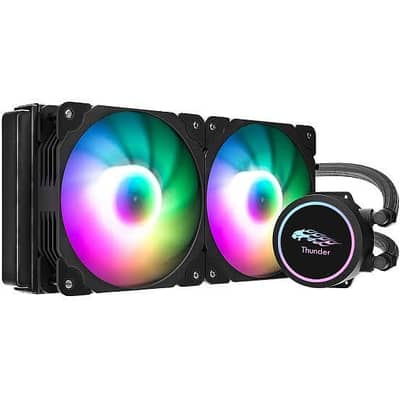 cpu cooler RGB 240mm dual fan