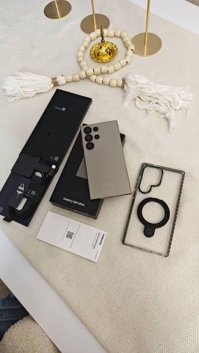 Samsung Galaxy S24 Ultra 12/512 With Full Box Urgent Sale Wtp No
