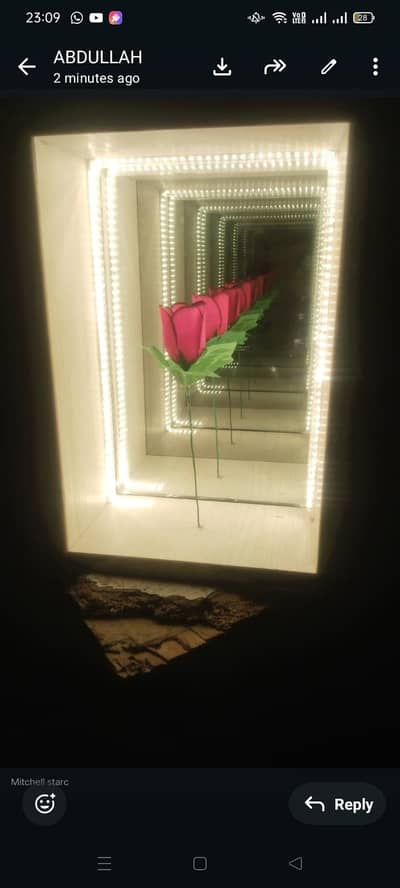infinity table lamp