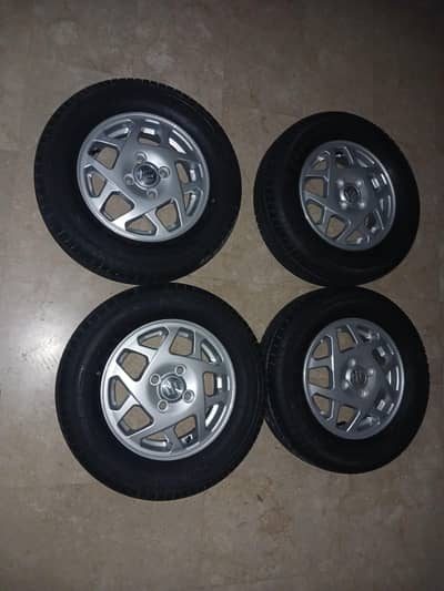 yokohama japan A drive Tyre and Alloy rim