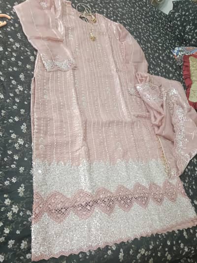 shesha silk medium size. just like  new . only one time wear