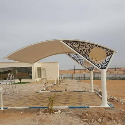 Best pvc tensile shade, Porch shade, Wall mount, Pool shade, Car park