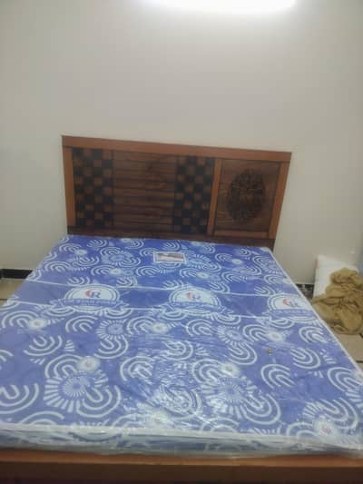 brand new wood with matress