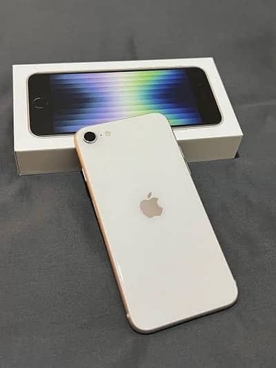 I phon se 3rd ganration jv 64 gb with box