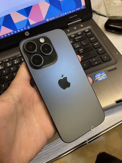 15 pro with box & charger 100% ok