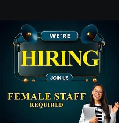 FEMALE STAFF FOR INTERNATIONAL SALES & MARKETING