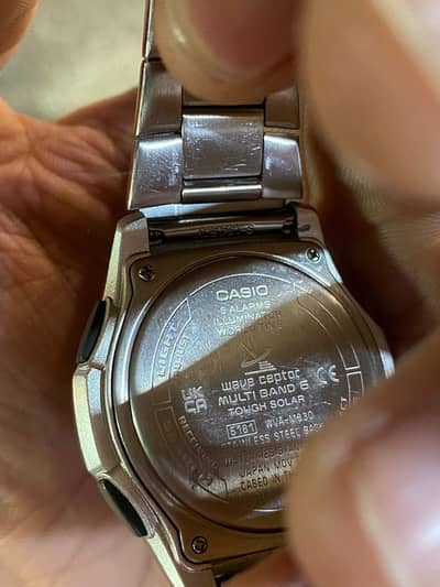 Casio solar watch
