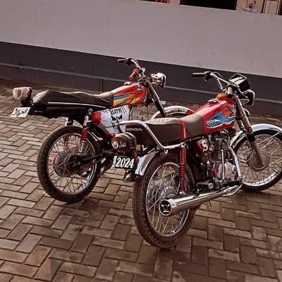 genuine bike with double Saman available