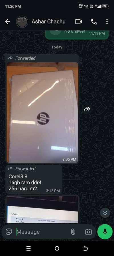 hp laptop for sale --- excellent condition.