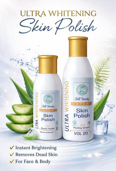 Still Beauty Expert Skin Polish - Ultra Whitening (Face & Body) - New
