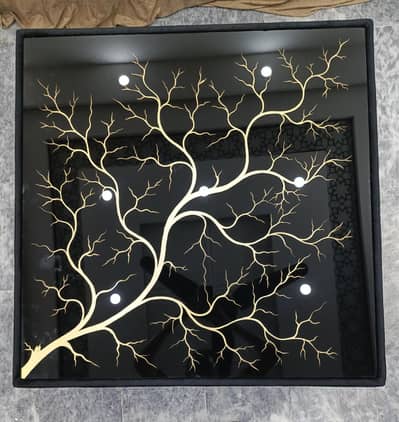 Glass-Top Center Table