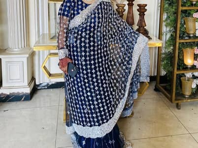 Cut Dana & Moti work heavy Saree