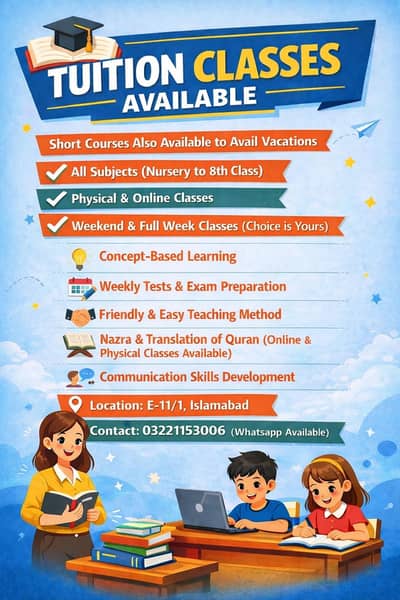 online and physical classes