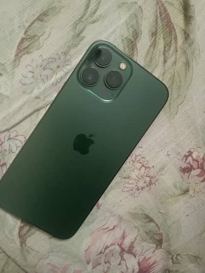 13 pro max 256 gb alpine green factory unlock water pack 95 health