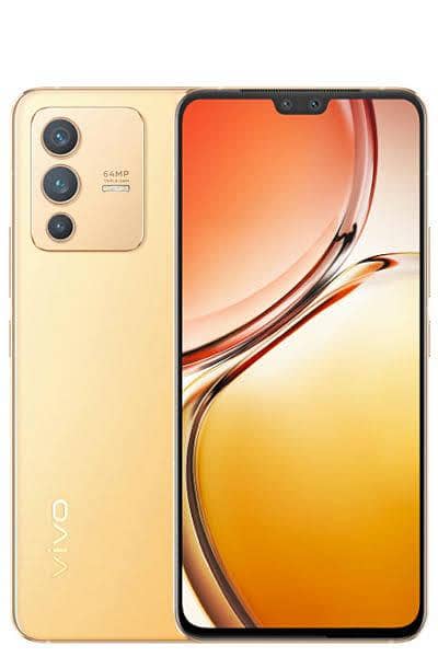  Vivo V23 5G (Golden) – PTA Approved | 10/10 Condition