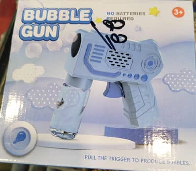 Bubble Gun (No Battery Required)