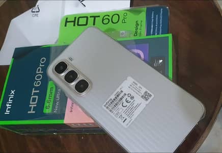 Infinix Hot 60 pro 10 days use  (in warranty)