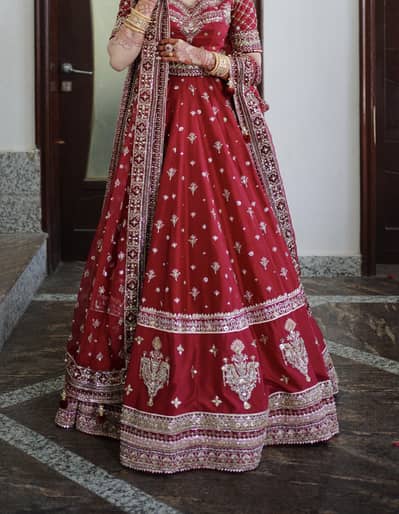 Designer dress from Mohsin Naveed Ranjha | small-medium | free cancan