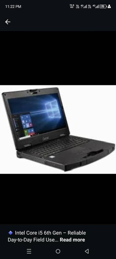 Getac S410 Semi Rugged Laptop