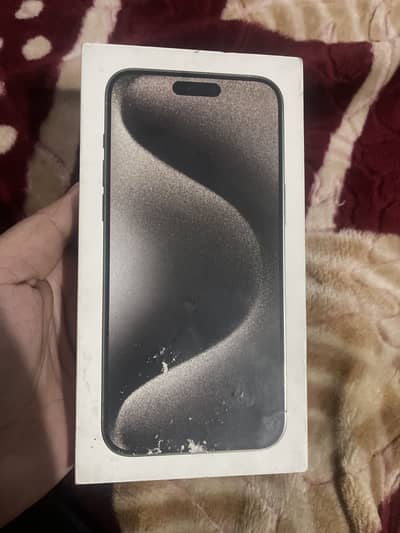 15 pro max 256 gb pta approved 92 health small dot with box