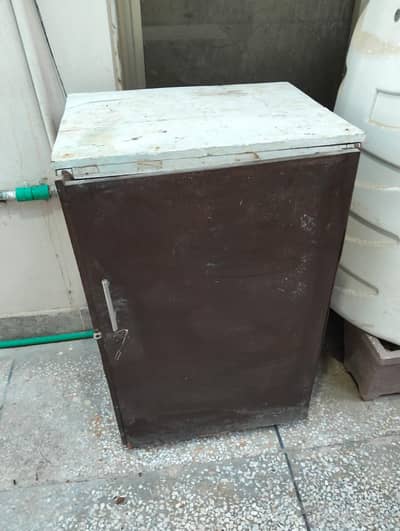 Solid Wood Mini Grocery Cabinet – Perfect Kitchen Organizer