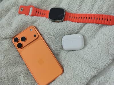 iPhone 17 Pro Max + Apple Watch Ultra 1 + AirPods Pro Bundle