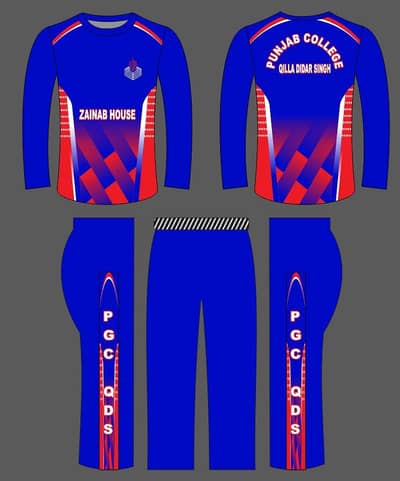 sublimation shirts trouser cap