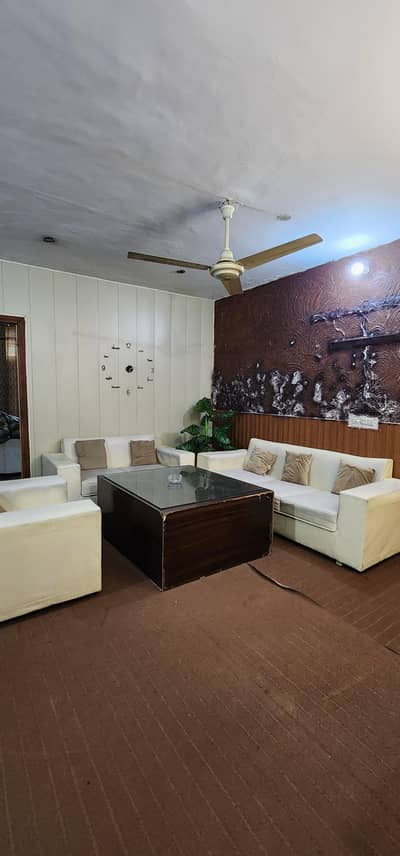 6 seater sofa set  ( with free table )