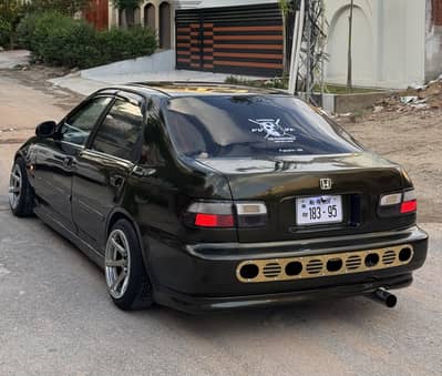 Honda Civic EG , Lahore reg, AC chilled, Complete docs, modified 1995