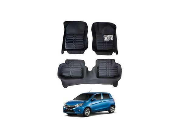 5D Floor Mats For Suzuki Cultus New 2016-2020 | All-Weather Protection | Black