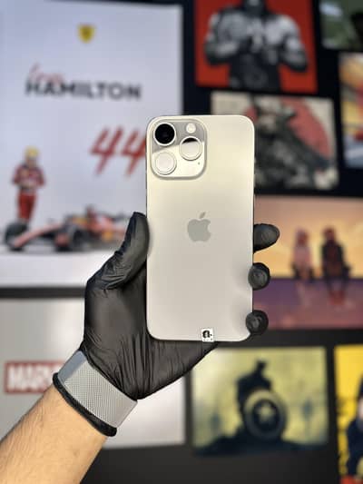 iPhone 15 Pro Max PTA APPROVED 4-CYCLEs 100% HEALTH