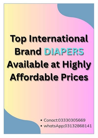 Imported Baby Diapers
