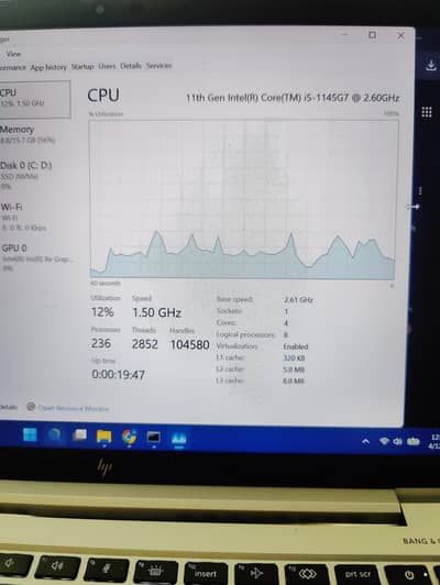 G-8 core i-5 11 gen Touch