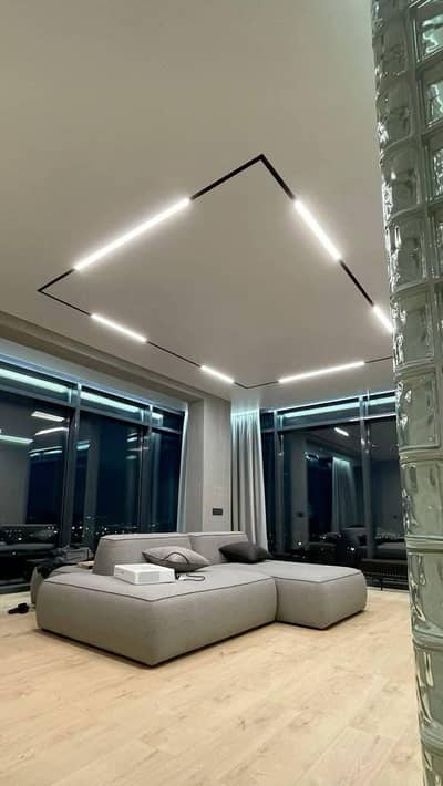 gypsum false ceiling and decor works