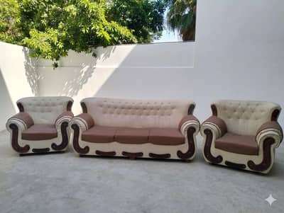 URGENT SALE: 5-Seater Sofa Set with High Quality Foam