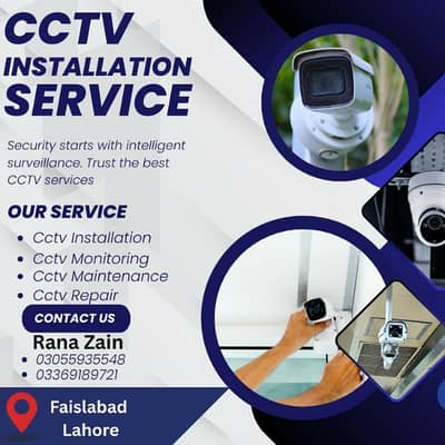 Cctv installation service available in fasilabad