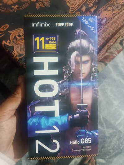 Infinix hot 12 free fire player for gift