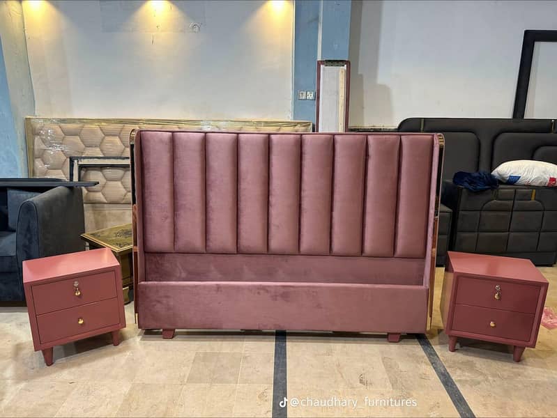 bed drasing side tables start from 85k 3