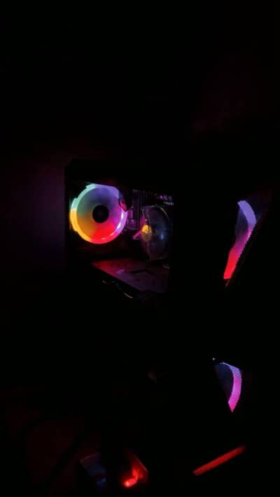 1st player F4 case with RGB fans
