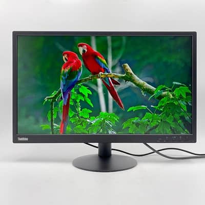lenovo thinkvision E24i-10 slim bazzer monitor with free hydrolic stan