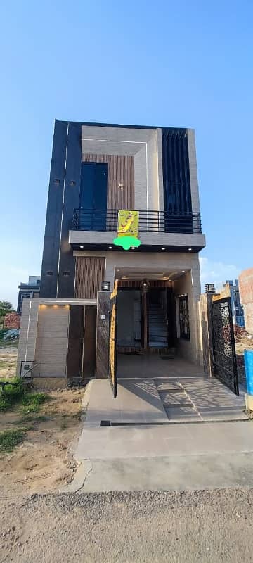 3 Marla Brand New House For Sale In Al Kabir Town Phase 2, Lahore